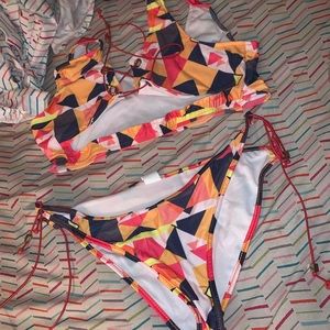 3 piece bathing suit